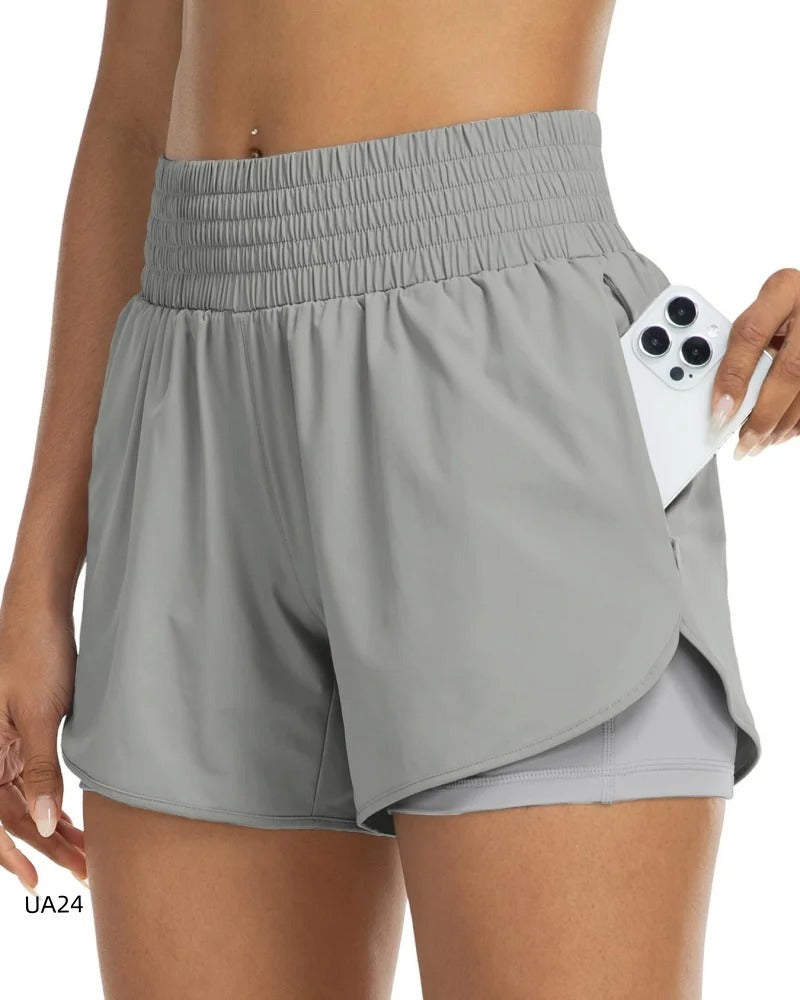 Solevie AirMove™ 2-i-1 Shorts