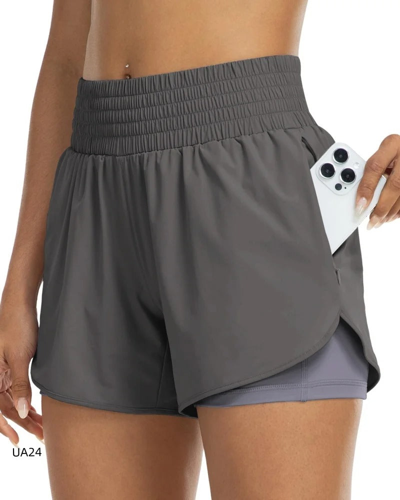 Solevie AirMove™ 2-i-1 Shorts