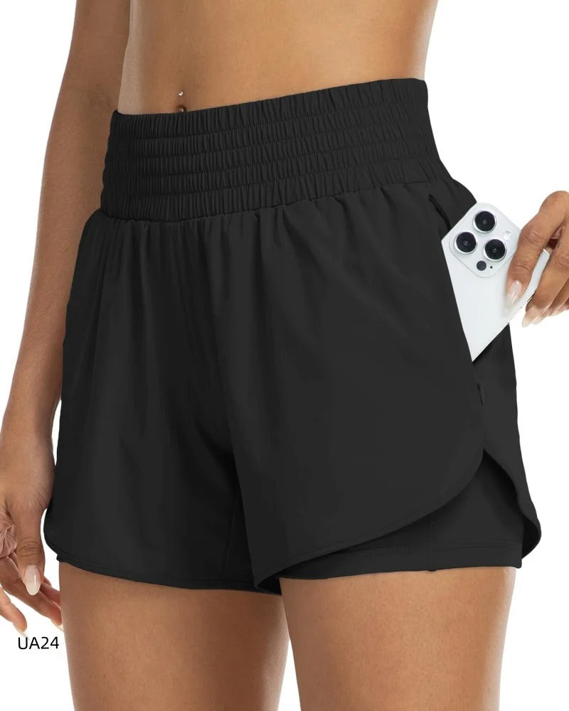 Solevie AirMove™ 2-i-1 Shorts